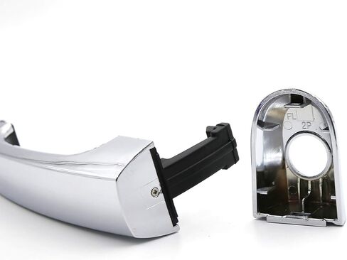 Set of 2 Front Pair Exterior Chrome Door Handle Left Right for Kia Sorento 2011 2015 in Saudi Arabia