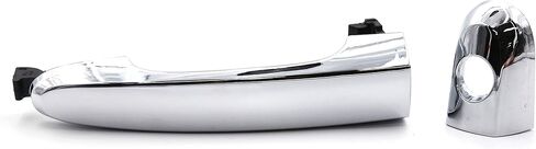 Set of 2 Front Pair Exterior Chrome Door Handle Left Right for Kia Sorento 2011 2015 in Saudi Arabia