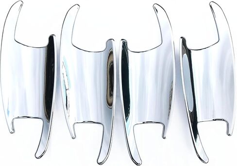 UNICUS Chrome Door Handle Recess Insert Cups 4X Compatible with Mercedes W221 S Class AMG 2006 to 2013 in Saudi Arabia