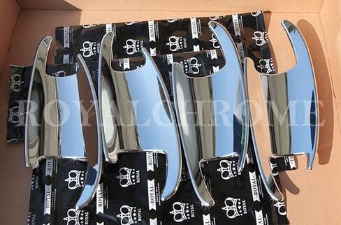 UNICUS Chrome Door Handle Recess Insert Cups 4X Compatible with Mercedes W221 S Class AMG 2006 to 2013 in Saudi Arabia