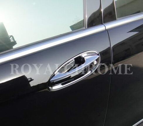 UNICUS Chrome Door Handle Recess Insert Cups 4X Compatible with Mercedes W221 S Class AMG 2006 to 2013 in Saudi Arabia