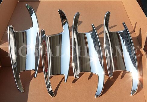 UNICUS Chrome Door Handle Recess Insert Cups 4X Compatible with Mercedes W221 S Class AMG 2006 to 2013 in Saudi Arabia
