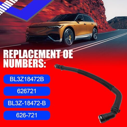 SMMS HVAC Engine Heater Hose Assembly Fit for Ford F-150 Lobo for Lincoln Mark LT V8 5.0L 2011-2014 Replace#BL3Z-18472-B 626-721 in Saudi Arabia