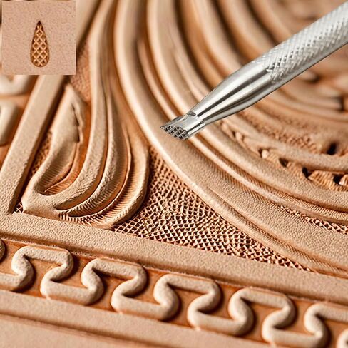 Singring Leather Tramping Tools Background Background Atts 304 in Kuwait
