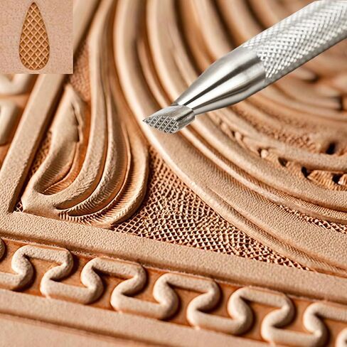 Singring Leather Tramping Tools Background Background Atts 304 in Kuwait