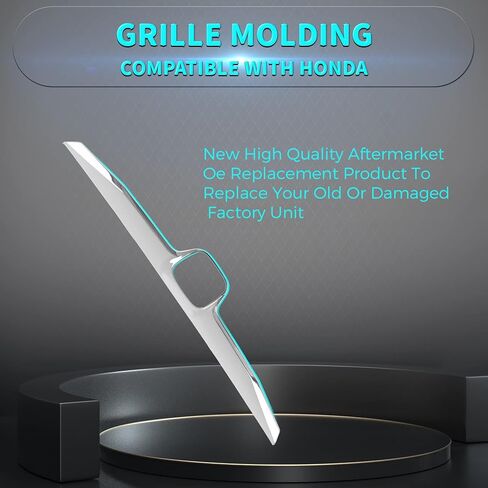 قالب شواء أمامي من الكروم متوافق مع 2009-2011 Honda Civic Hybrid 71122SNAA50 HO1210127 in Kuwait