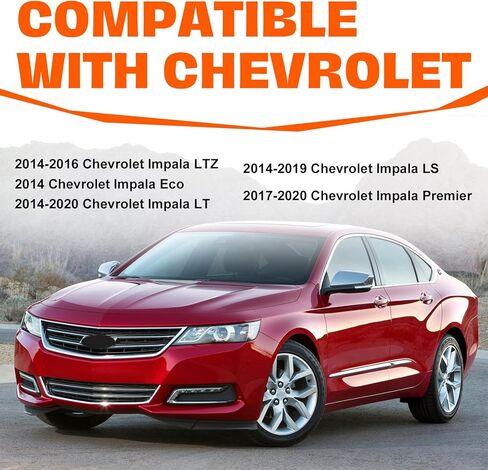 CarPartsDepot Front Active Grille Shutter w/Motor Compatible With 2014-2020 Chevrolet Impala GM1206102 23487243 in Kuwait