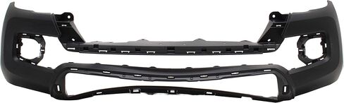 Go-Parts - غطاء المصد الأمامي لسيارة Toyota Tacoma 2016-2023، جاهز (جاهز للطلاء)، بدون فتحات مصابيح الضباب، استبدال 2017 2018 2019 2020 in Kuwait