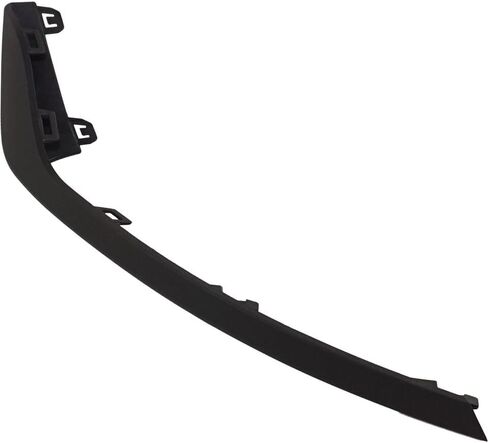 Bumper Cover Molding For Ford Fusion Police Responder Hybrid 2019 To 2020 Front Driver Side, Except Sport Models, Textured Black, Plastic FO1046110 KS7Z15266CF in Kuwait