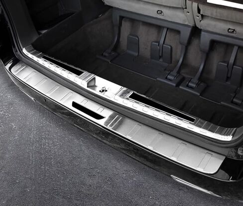 Car Accessories Inside and Outside Rear Bumper Protector Sill Plate Guard Cover Trim Protective Frame Molding B Style Compatible withToyota Sienna 2020 2019 2018-2011 in Saudi Arabia