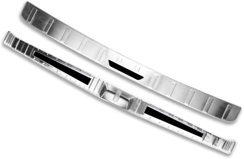 Car Accessories Inside and Outside Rear Bumper Protector Sill Plate Guard Cover Trim Protective Frame Molding B Style Compatible withToyota Sienna 2020 2019 2018-2011 in Saudi Arabia