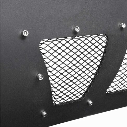 Bull Bar Brush Bumper Guard Studded Steel Mesh Matte Black Compatible with 2015-2019 Chevy Colorado/Canyon in Kuwait