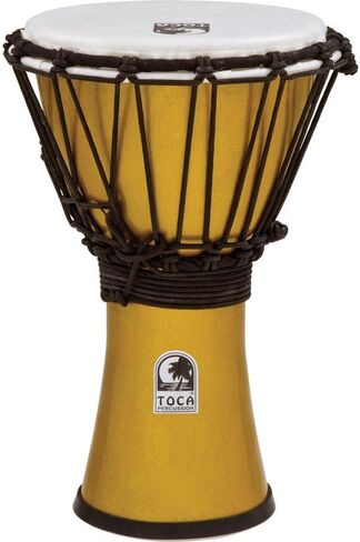 Toca TFCDJ-7MI Freestyle Colorsound 7-Inch Djembe - Metallic Indigo in Saudi Arabia