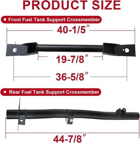 4PCS Front and Rear Fuel Tank Support Crossmember, Rear Upper Shock Mount Crossmember, Rear Spare Tire Support Crossmember Kit for 1999-2006 Chevy Silverado GMC Sierra 1500 2500 in Kuwait