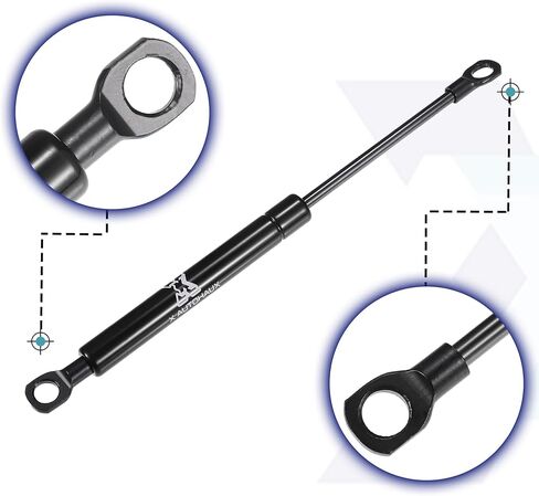 X AUTOHAUX 2 قطعة 10 بوصة 10lbs/45N أسود رفع يدعم الدعامات الصدمات الغاز الربيع العالمي ل RV سيارة شاحنة قارب in Saudi Arabia
