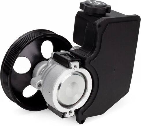 Power Steering Pump, with 6-Groove Pulley & Reservoir, Compatible with Chevrolet Colorado 2004-2012 & GMC Canyon 2004-2012 & Isuzu i-280 2006, i-290 2007-2008, i-350 2006, i-370 2007-2008 in Kuwait