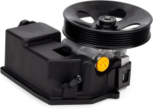 Power Steering Pump, with 6-Groove Pulley & Reservoir, Compatible with Chevrolet Colorado 2004-2012 & GMC Canyon 2004-2012 & Isuzu i-280 2006, i-290 2007-2008, i-350 2006, i-370 2007-2008 in Kuwait