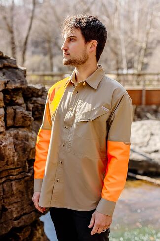 Men's Blaze Upland Tactical Hunting Shirt Long Sleeves in Saudi Arabia