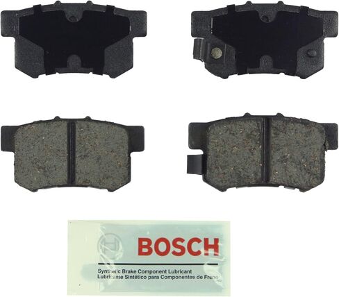 BOSCH BE536 Blue Ceramic Disc Brake Pad Set - Compatible With Select Acura CL, EL, Integra, Legend, RDX, RL, TL; Honda CR-V, Element, Odyssey; Isuzu Oasis; REAR in Saudi Arabia