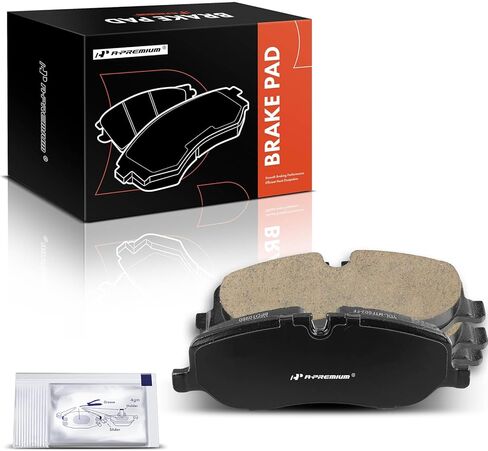 مجموعة وسادات الفرامل الأمامية المصنوعة من السيراميك A-Premium متوافقة مع Land Rover Range Rover 2006-2009، Range Rover Sport 2006-2009، LR3 2005-2009، 4 عبوات in Saudi Arabia