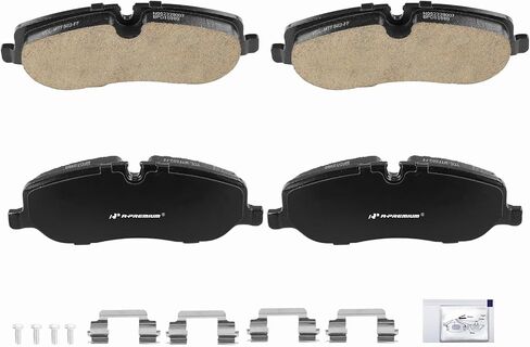 مجموعة وسادات الفرامل الأمامية المصنوعة من السيراميك A-Premium متوافقة مع Land Rover Range Rover 2006-2009، Range Rover Sport 2006-2009، LR3 2005-2009، 4 عبوات in Saudi Arabia