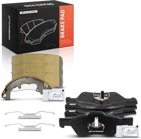 A-Premium Front and Rear Ceramic Brake Pads Set Compatible with Ford and Mercury Models - Escape 2011 2012, Mariner 2011, 8-Pack in Saudi Arabia