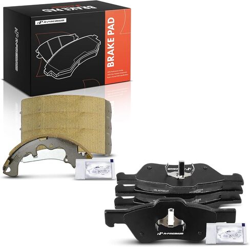 A-Premium Front and Rear Ceramic Brake Pads Set Compatible with Ford and Mercury Models - Escape 2011 2012, Mariner 2011, 8-Pack in Saudi Arabia