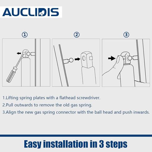 6602 Rear Window Shocks Struts Lift Supports Gas Springs Compatible with Jeep Wrangler Jk 2007 2008 2009 2010, Replace OE# SG214054, Set of 2 by AUCLIDIS in Saudi Arabia