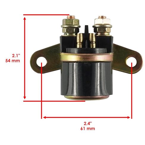 Caltric Starter Relay Solenoid Compatible with Suzuki Vs1400 Vs 1400 1988-2009 in Saudi Arabia
