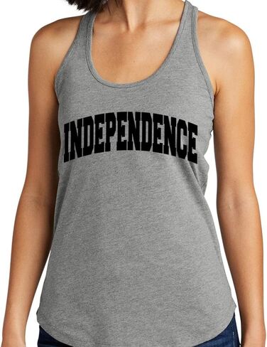 Independence Collegiate Tank Top Fitted Racerback Women's in Saudi Arabia