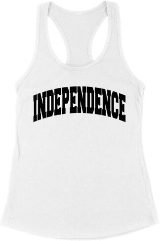 Independence Collegiate Tank Top Fitted Racerback Women's in Saudi Arabia