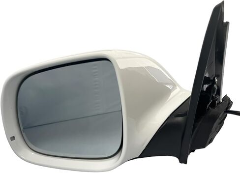 #61 مرآة جانبية للسائق باللون الأبيض والعتاد الثامن متوافقة مع أودي Q5 SQ5 2010 2011 2012 2013 2014 2015 2016 2017 in Saudi Arabia