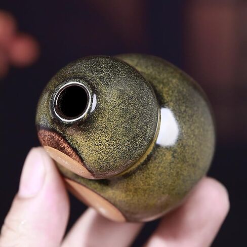 Ceramic Backflow Incense Burner, Gourd-Shaped Waterfall Smoke Holder, Handmade Classical Zen Incense Holder for Meditation, Home Decor & Tea Room in Kuwait