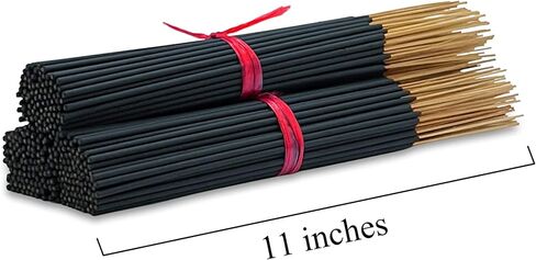 Pussy Incense Sticks 11" - 1 Bundle 85 to 100 Sticks - Smooth and Clean Long Burn Time, 45 to 60 Minutes. in Saudi Arabia