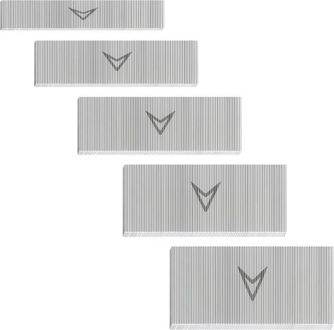 HAMWOO 5000 قطعة 23 مسمار من الفولاذ المقاوم للصدأ، أظافر دبوسية بدون رأس (3/8"، 5/8"، 4/5"، 1"، 1-3/16") متنوعة 5 أحجام لإطار صور بناء الخزانة، الحرف اليدوية in Kuwait