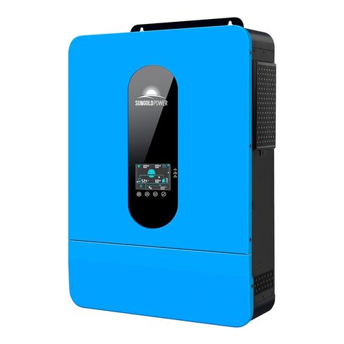 SUNGOLDPOWER UL1741 5000W Hybrid Solar Inverter,48V DC to 110V/120V AC,All in One,80A MPPT Solar Charger and 40A AC Battery Charger Pure Sine Wave for Off Grid System(NO Parallel) in Saudi Arabia