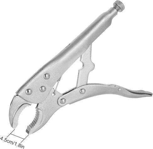 3 PCS VISE-GRIP Curved Jaw Locking Pliers (10inch) with Wire Cutter Curved Jaw for tightening,clamping,twisting,and turning,Chrome-vanadium Steel Curved Jaw Locking Vise Plier Grips Wrench in Kuwait