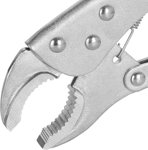 3 PCS VISE-GRIP Curved Jaw Locking Pliers (10inch) with Wire Cutter Curved Jaw for tightening,clamping,twisting,and turning,Chrome-vanadium Steel Curved Jaw Locking Vise Plier Grips Wrench in Kuwait
