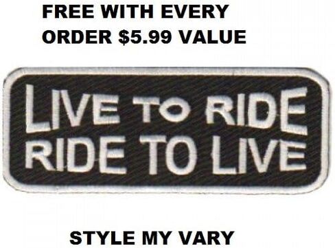 Guardian Bell Elephant W/Free Ride to Live Patch Biker Gremlin متوافق مع Harley Motorcycle Ride in Saudi Arabia