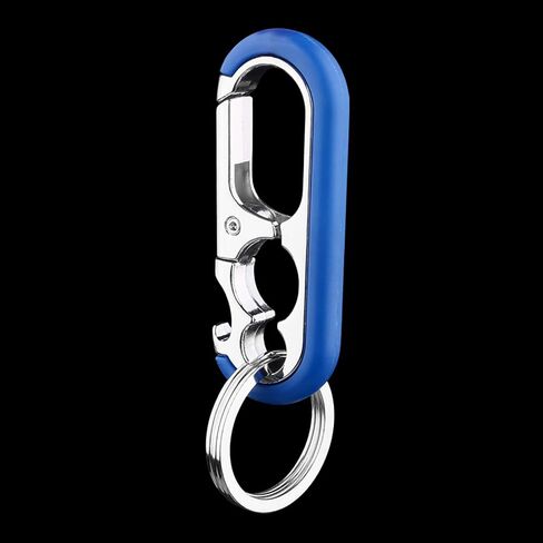 Multi-function Car Keychain Portable Wine Bottle Can Opener Keyring Men Metal Key Chains Party Bar Kitchen Tool in Saudi Arabia