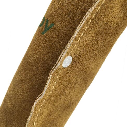 100% الجلود قوس قضيب لحام حقيبة حامل القطب الكهربائي مقاومة للهب الحرارة الأجهزة أداة الخصر حقيبة تخزين يمكن لعصا لحام الحاويات in Kuwait