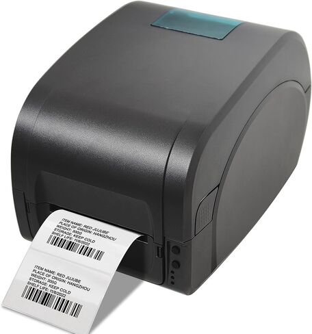 HYBSK 300 pcs 3x2 inch Transparent Circle Direct Thermal Stickers Clear Rould Waterproof Thermal Labels for Name Tag,DIY Logo Design,Inventory– Compatible with Zebra,Rollo,Munbyn,and More（3x2 inch） in Saudi Arabia
