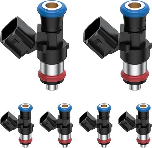 Fuel Injectors Compatible with Ford Fusion 2010-2012 Taurus 2008-2012 Edge 2007-2010 Flex 2009-2012 Lincoln MKX 2007-2010 3.5L Ma-zda 6 2009-2013 CX-9 2008-2015 3.7L,7T4Z9F593A Set of 6 in Kuwait