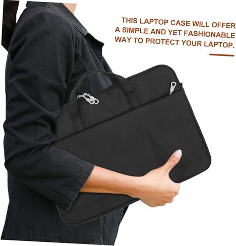 Uonlytech 1Set Portable Laptop Bag Computer Carrier for Business Travel Lightweight Design for Women Compatible with Macbook in Saudi Arabia