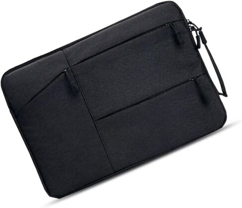 Laptop Bag Portable Briefcase for Men and Women and Durable Notebook Handbag Stylish Design for Business and Travel Black in Saudi Arabia
