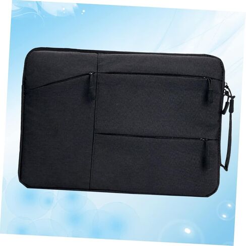 Laptop Bag Portable Briefcase for Men and Women and Durable Notebook Handbag Stylish Design for Business and Travel Black in Saudi Arabia