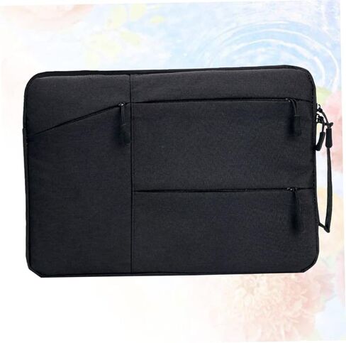 Laptop Bag Portable Briefcase for Men and Women and Durable Notebook Handbag Stylish Design for Business and Travel Black in Saudi Arabia