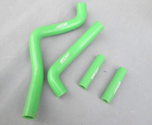 خرطوم المبرد من السيليكون لـ Kawasaki KX125 KX 125 1994-2002 95 96 97 98 99 00 01 02 GREEN in Kuwait