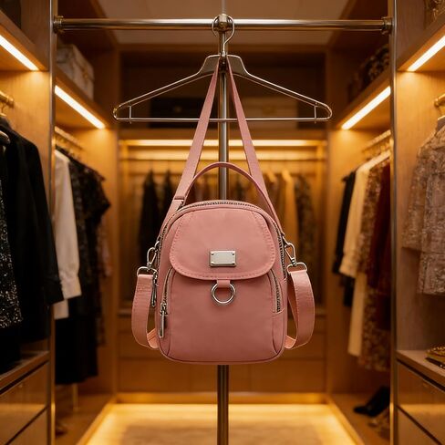 Dark Pink Medium Handbag,Solid Color Simple Versatile Tote Shoulder Purse,Lightweight Stylish Handbag for Women Grocery Shopping Daily Errands in Saudi Arabia