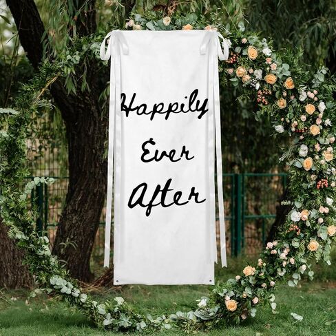Yousoontic Bride to Be Linen Rustic Bridal Shower Welcome Banner Plain Ceremony Banner with Satin Ribbon and Retaining Clip for Ceremony, Arch, Reception Backdrop in Saudi Arabia